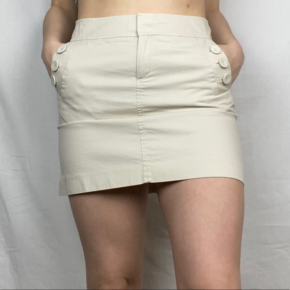 Lilly Pulitzer Khaki Mini Skirt